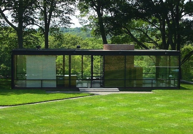 Maisons célèbres&#039 ; Toits qui fuient - Maison de verre