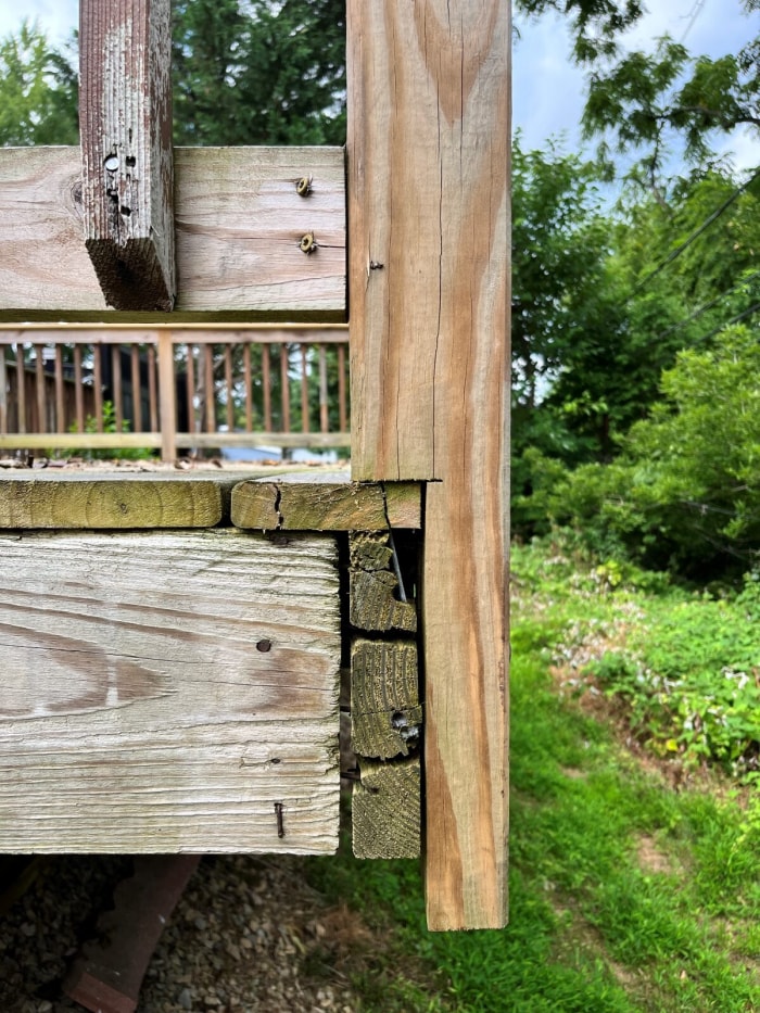 Défaillance de la structure du pont