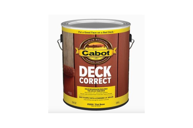 Produits pour des réparations rapides autour de la maison Option Cabot Deck Correct