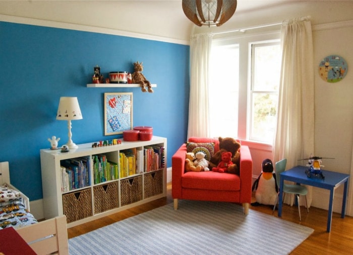 7 couleurs cool pour les chambres d'enfants