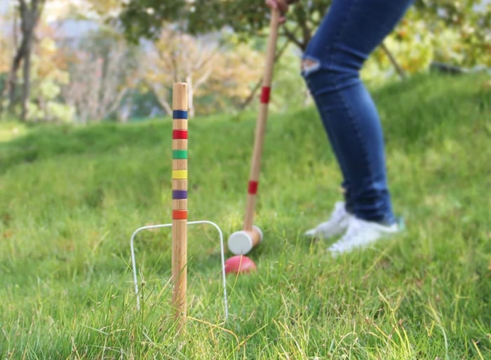 L'option de jeu de croquet la plus populaire pour les jeux d'arrière-cour