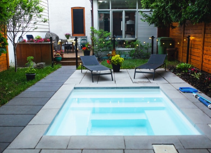 11 façons d'aménager une petite piscine dans votre jardin