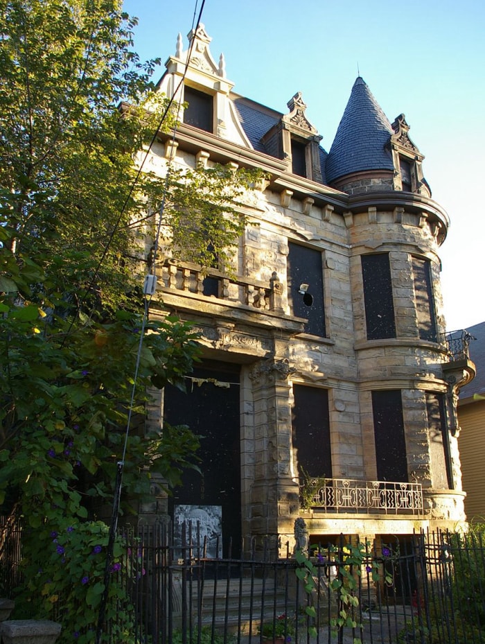 Le château de Franklin à Cleveland, Ohio