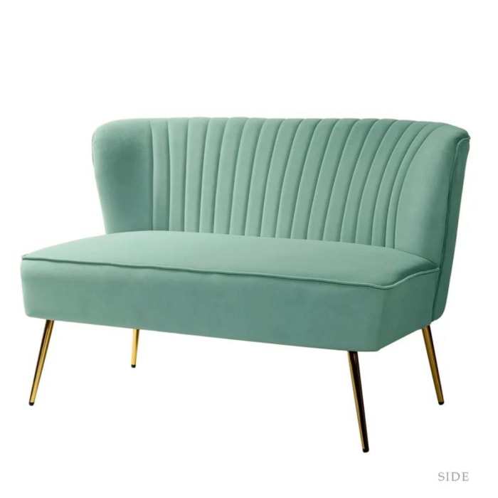 Les meilleures offres de canapés : Causeuse Etta Euclid Upholstered Loveseat