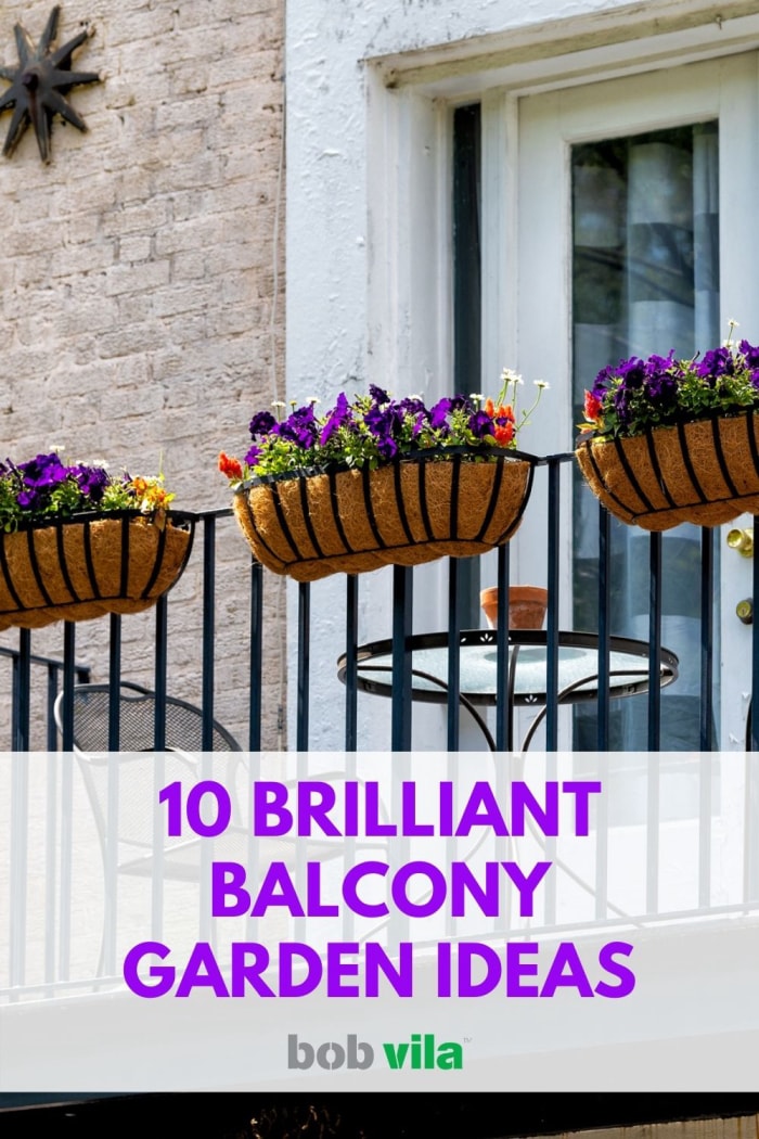 10 idées géniales pour un jardin sur balcon