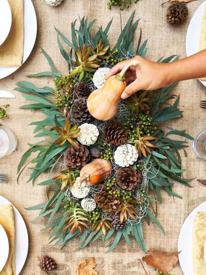 35 façons fraîches et festives de décorer votre table de Thanksgiving