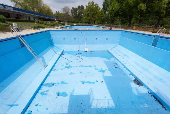 Coût de réparation d'une fuite de piscine