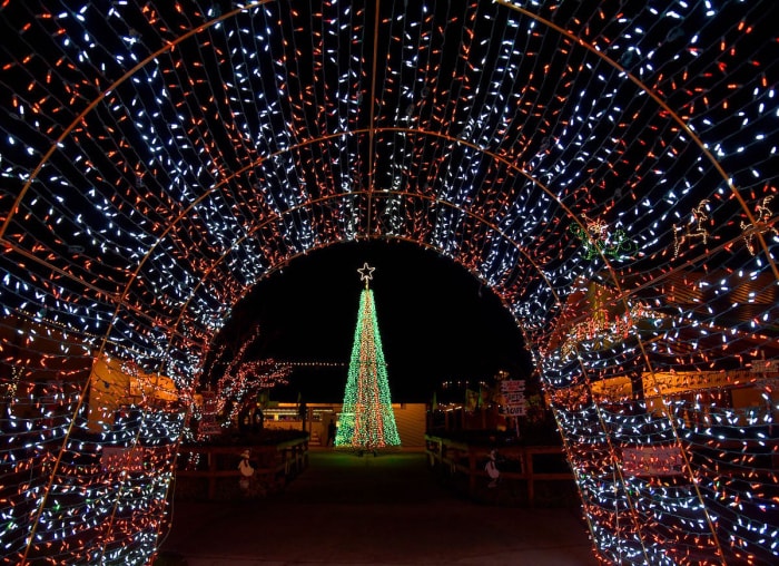 Les meilleures décorations de Noël en drive-in en Amérique