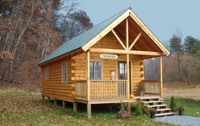 Kit de cabane en rondins - Creekside