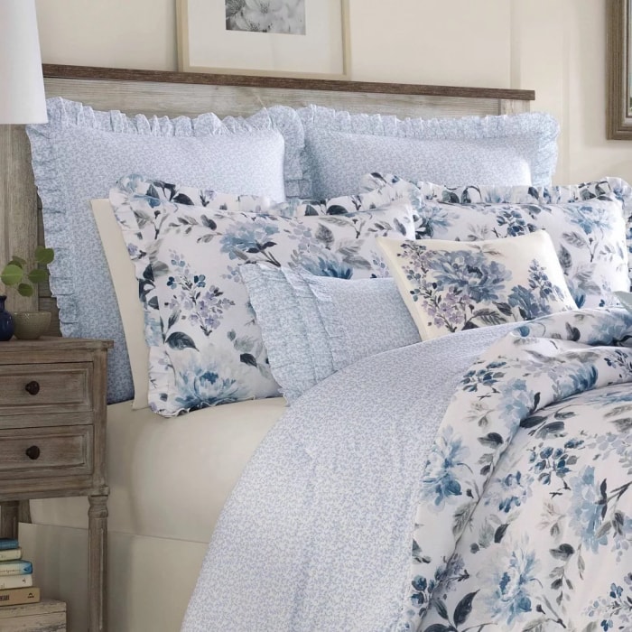 Tendances de design d'intérieur Target 2023 Coussins Laura Ashley