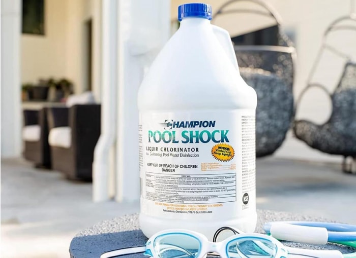 Tout ce dont vous avez besoin pour ouvrir votre piscine pour la saison Champion Pool Shock Chlorinator