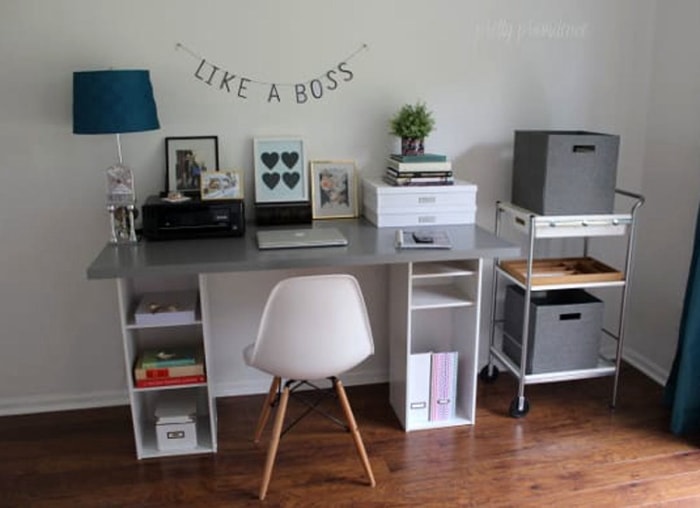 15 modèles simples pour un bureau à faire soi-même