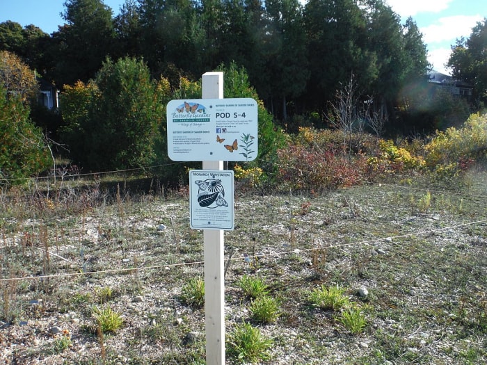 Panneau Monarch Waystation