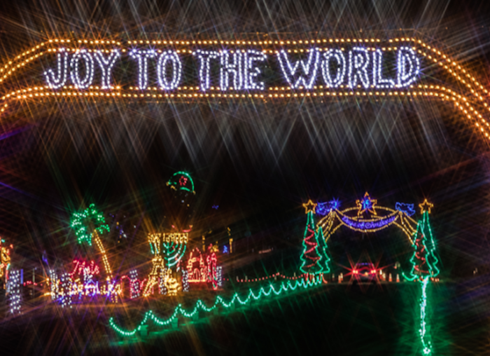 Les meilleures décorations de Noël en drive-in en Amérique