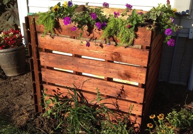 Bac à compost DIY - Palettes d'expédition