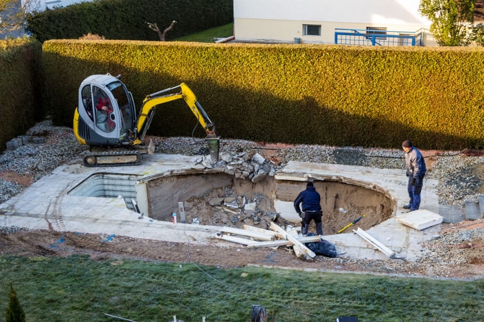 Comment construire une excavation de piscine