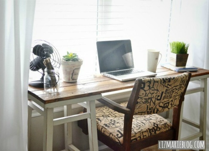 15 modèles simples pour un bureau à faire soi-même