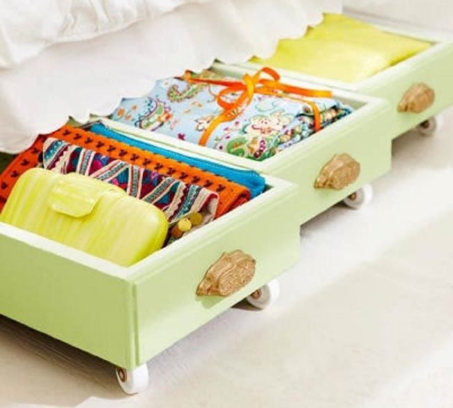 Repurpose Drawers - Underbed Storage