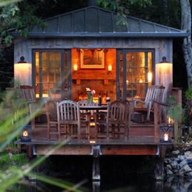 Au bord de l'eau : 10 petites maisons au bord du lac