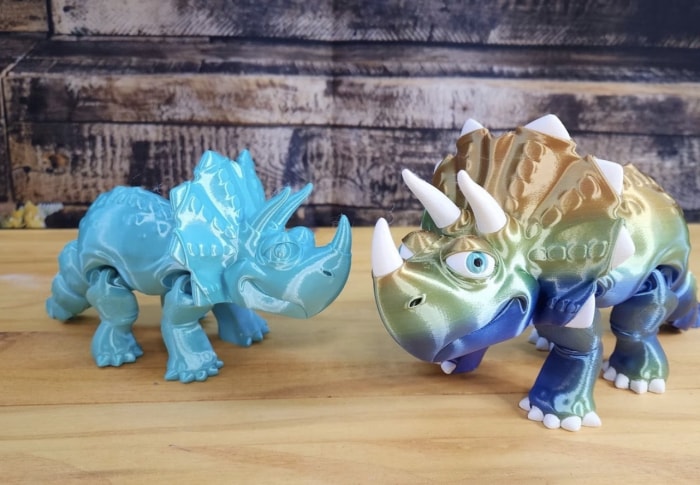 Etsy gagne de l'argent avec une imprimante 3D Dinosaures imprimés en 3D