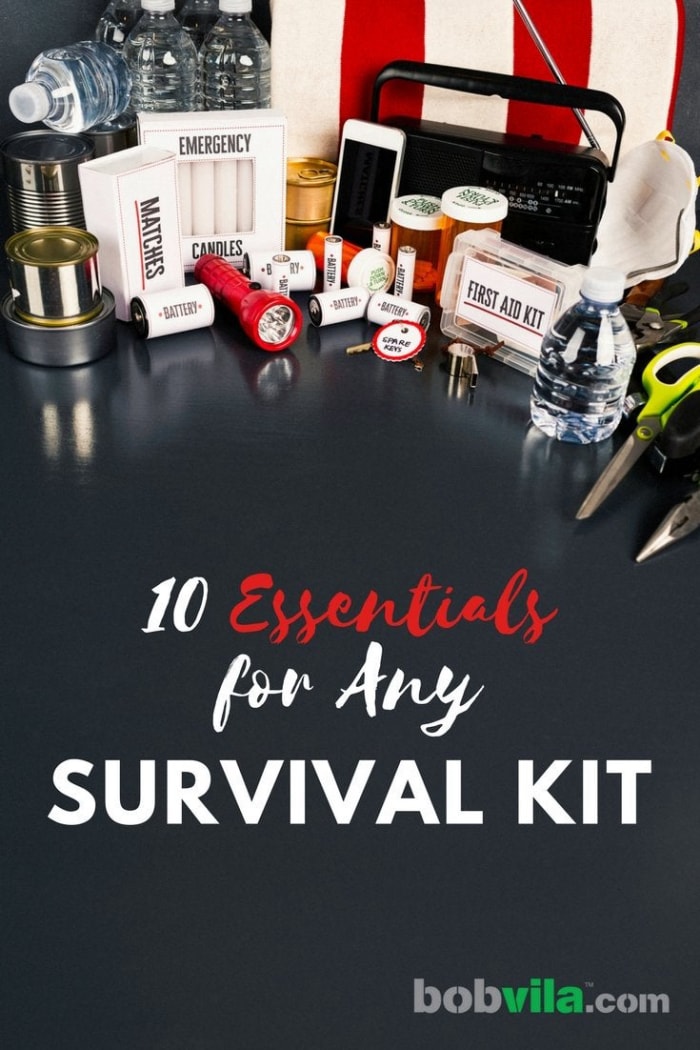 10 éléments essentiels pour tout kit de survie