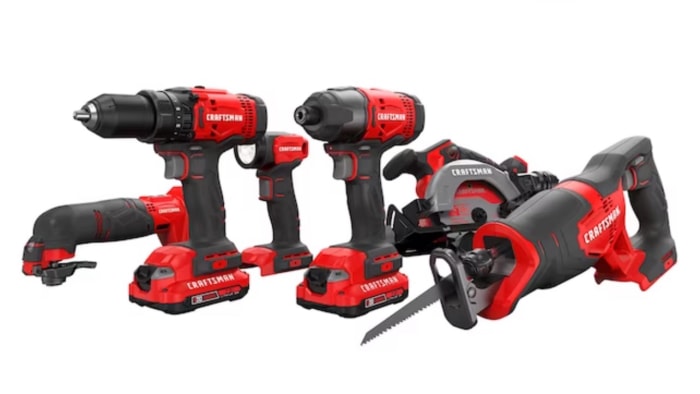 Coffret de 6 outils Lowe's en promotion pour les Craftsman Days