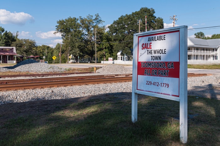 à vendre enseigne à Toomsboro Georgia