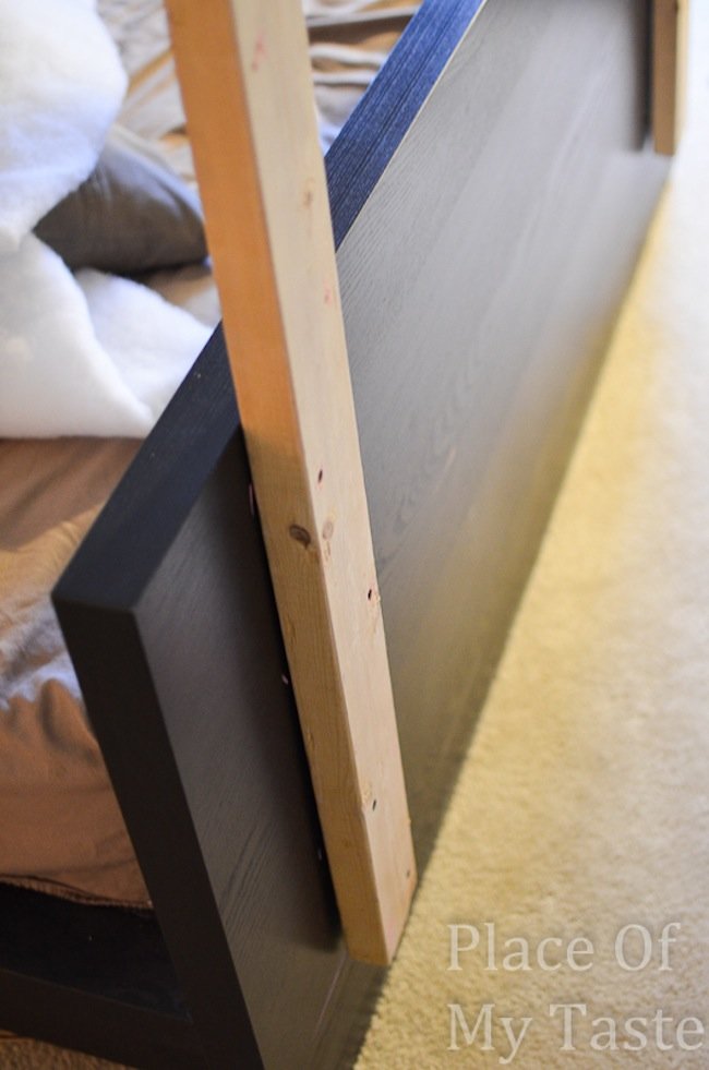 Tête de lit IKEA DIY Étape 2