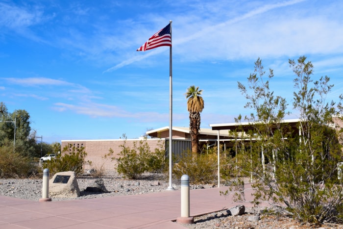 centre d'accueil des visiteurs à Furnace Creek, Californie