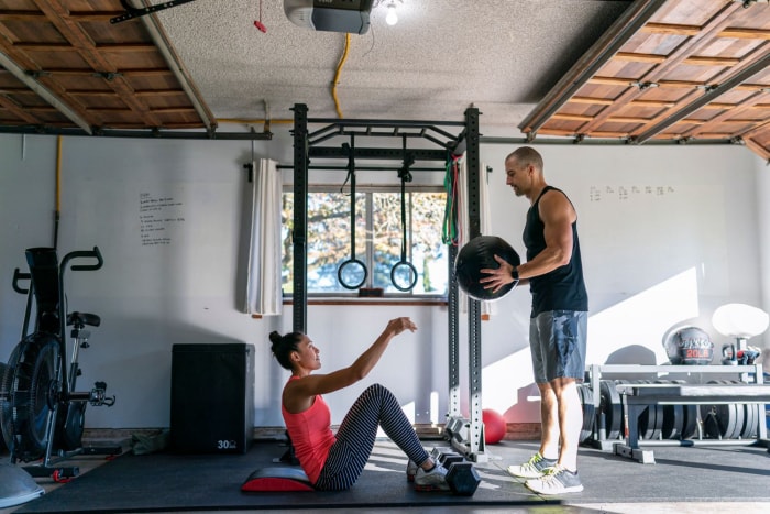 Coût d'une salle de sport à domicile