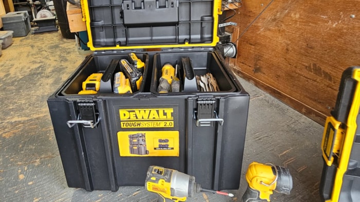 Boîte à outils empilable DeWalt ToughSystem 2.0