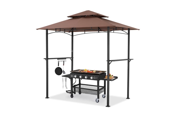 Meilleurs accessoires de cuisine d'extérieur pour barbecue Gazebo