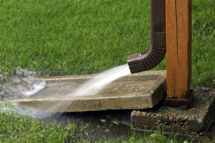 Puits secs - Descente d'eau