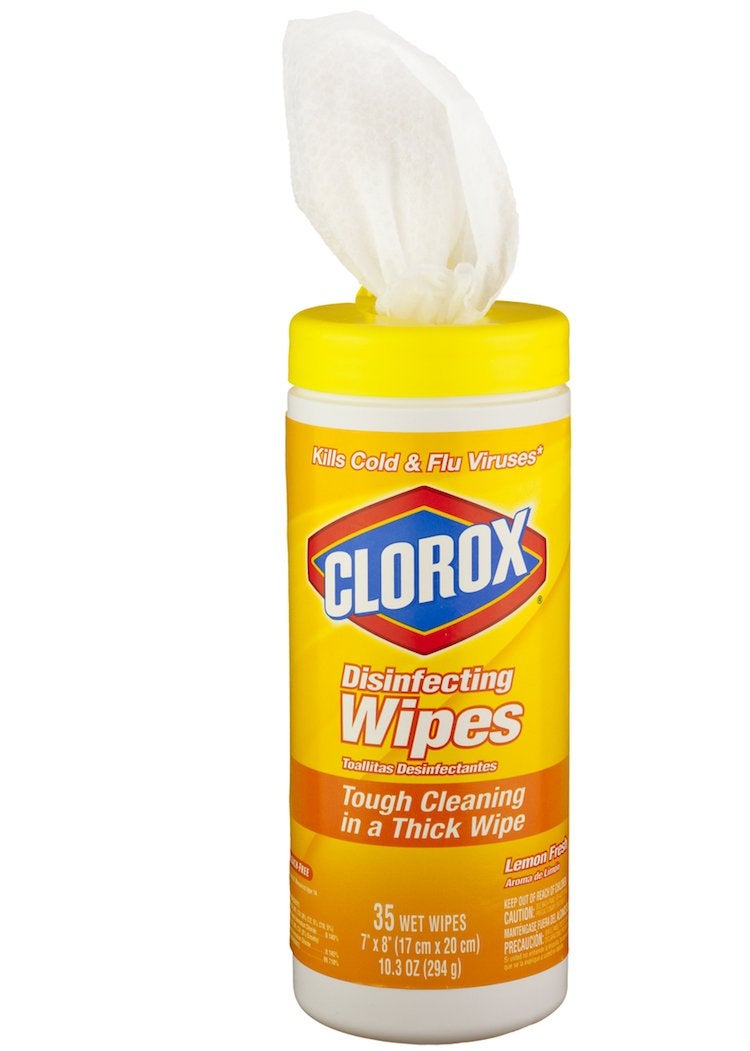 10 fois où vous ne devriez jamais utiliser de lingettes Clorox