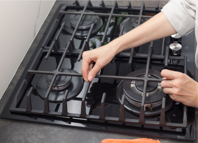 bacs à égoutter pour cuisinière