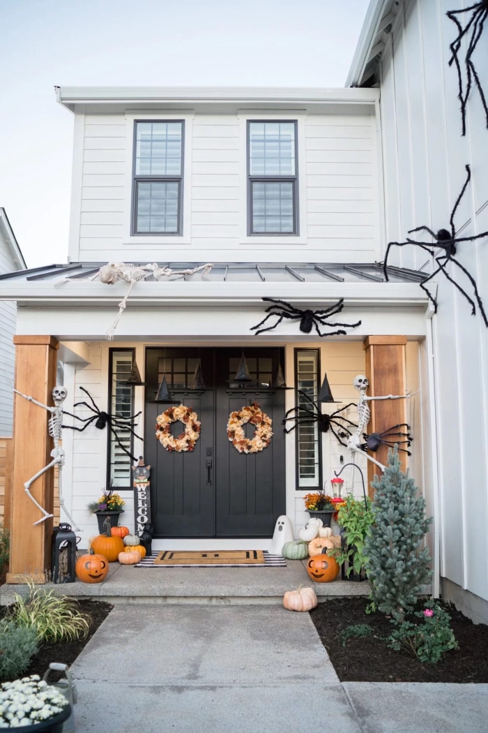 décorations de jardin d'Halloween à faire soi-même