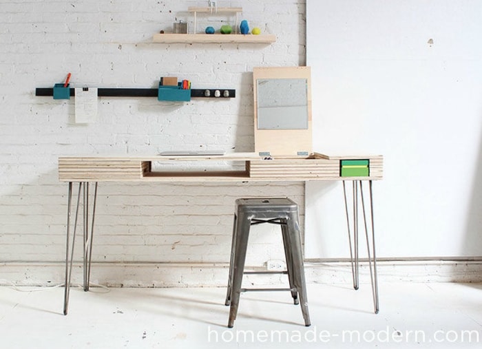 15 modèles simples pour un bureau à faire soi-même