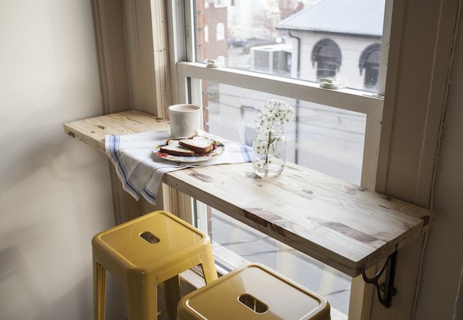 Table de bar de petit-déjeuner DIY