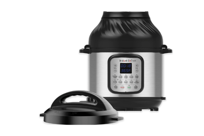 Bonnes affaires 25:10 Option : Instant Pot Duo Crisp 11-en-1 Autocuiseur électrique