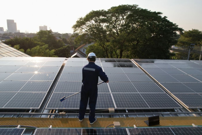 Combien coûte le nettoyage des panneaux solaires ?