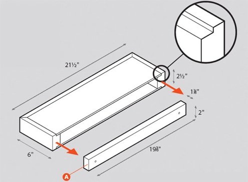 Popular Mechanics-Floating-Shelf-Illustration-By-Gabriel-Silveira