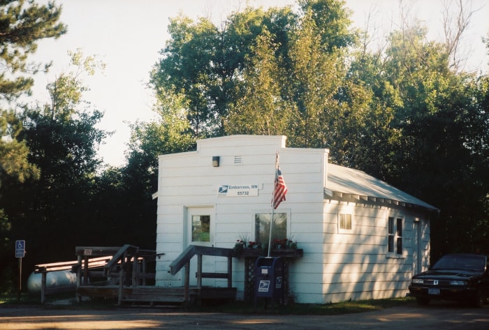 bureau de poste dans l'embarras minnesota