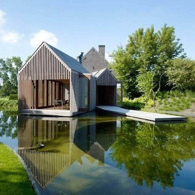 Au bord de l'eau : 10 petites maisons au bord du lac