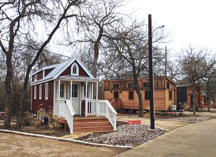 communautés de petites maisons