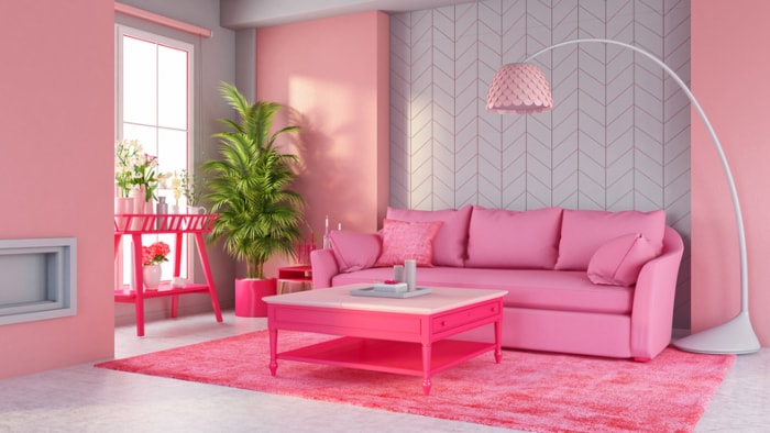 Tendances de design 2022 pour abandonner le salon rose Barbie