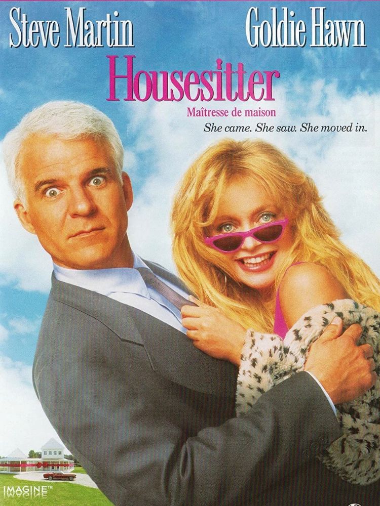 Rénovations de maisons Amazon dans les films Affiche et images du film House Sitter.png