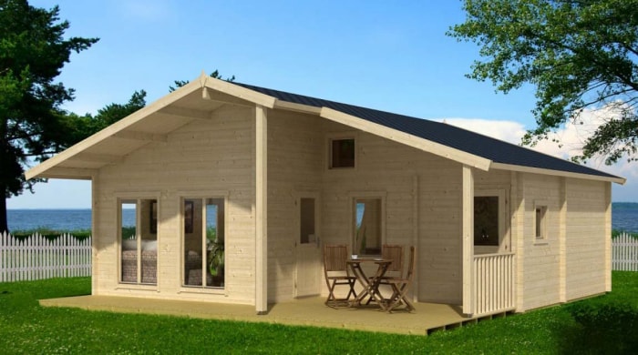 Option de maisons en kit : Allwood Avalon