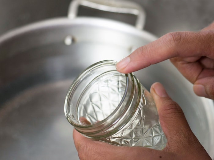 mise en conserve au bain-marie