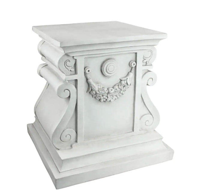 Statue de socle pour la vie en extérieur de Home Depot