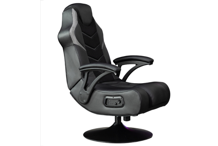 Option de vente du Nouvel An : chaise console sur pied X Rocker Nemesis RGB Audio